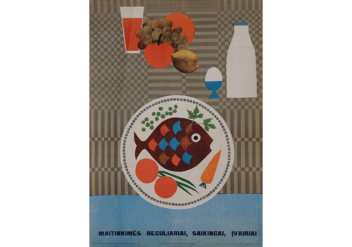 Eat Regularly In Moderation Lithuania 1972