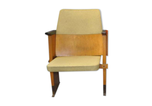 Mid Century Hungarian Cinema Seat, Circa 1950s