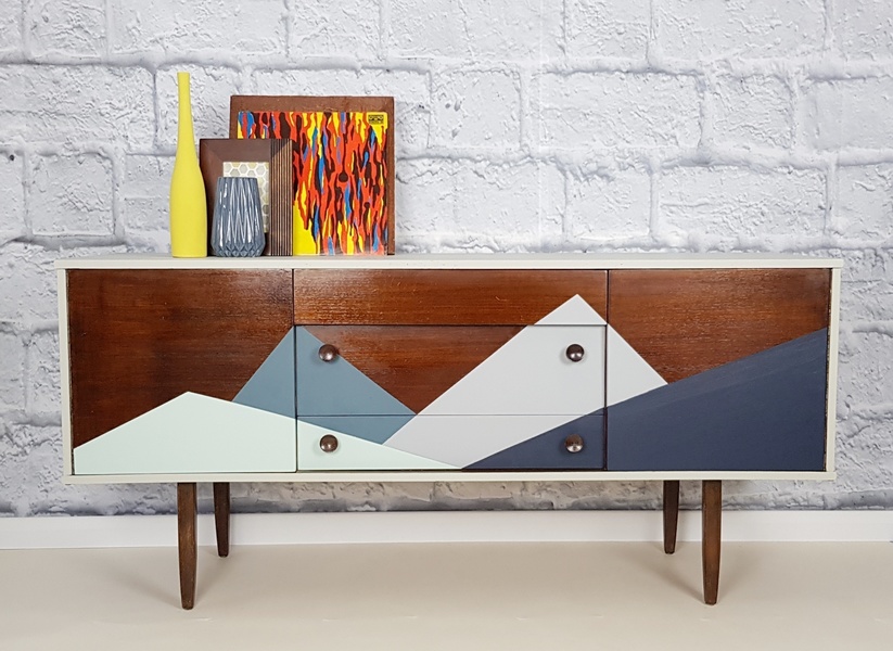 Retro Sideboard, Vintage Mcm Unit, Mid Century Modern Tv ...