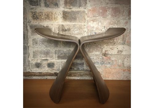 Sori Yanagi Butterfly Stool. Rosewood Palisander Finish. Vitra Production.