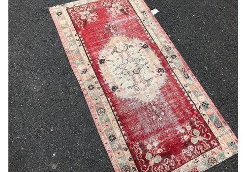 Decorative Rug,Runner Rug,Carpet Rug,Anatolian Rug,Oushak Rug,Turkish Handwoven Rug,Faded Persian Rug,Turkish Rug,Wool Rug,Oushak Runner Rug