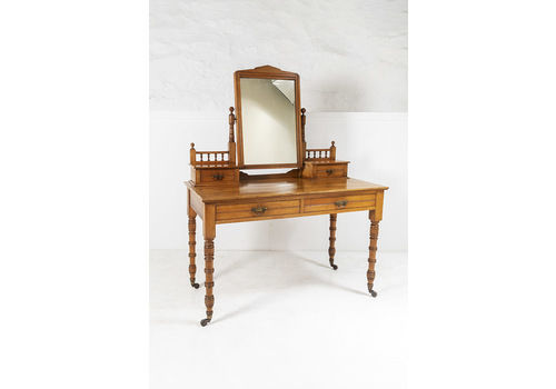 Aesthetic Movement Dressing Table With Mirror | Alfred Waterhouse | Bedroom Furniture