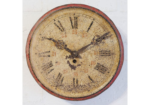 French 1930s Tin Clock