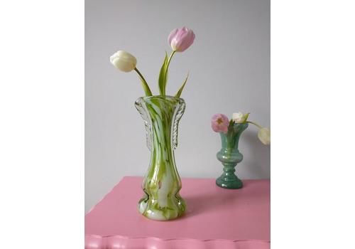 Green Murano Vase