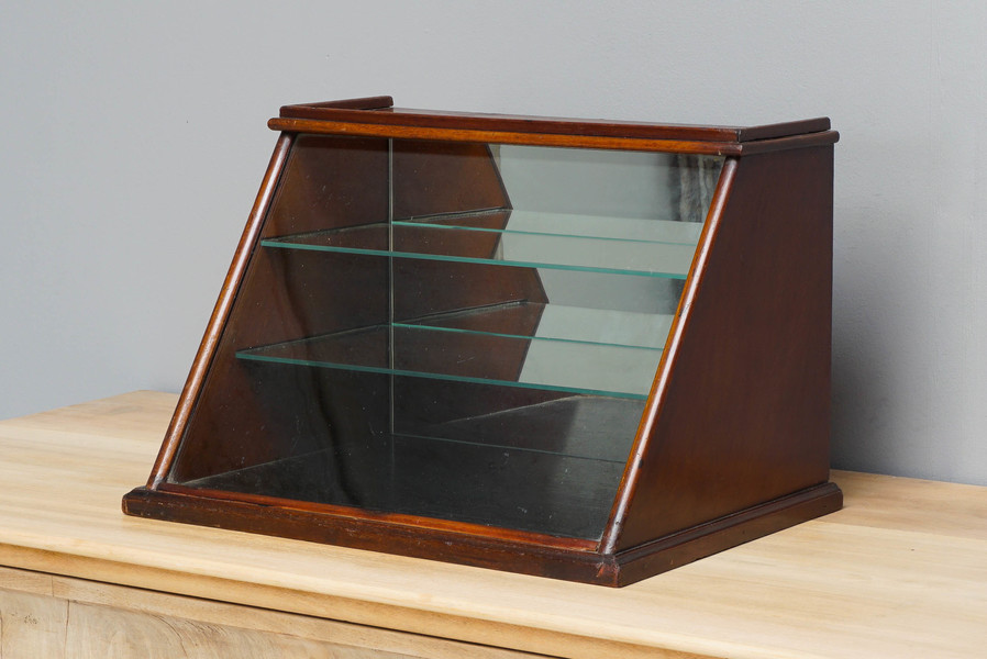 Antique Storage Counter Top Display 1800s Vinterior