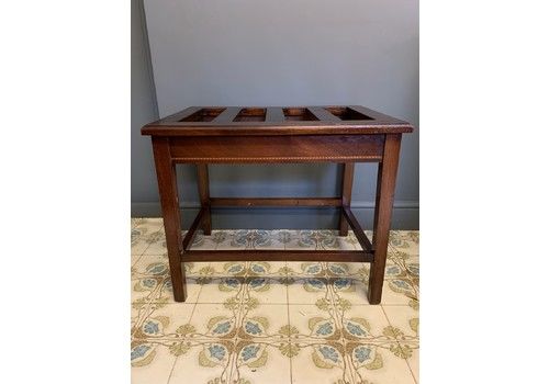 Antique Wooden Luggage Rack, 19th Century