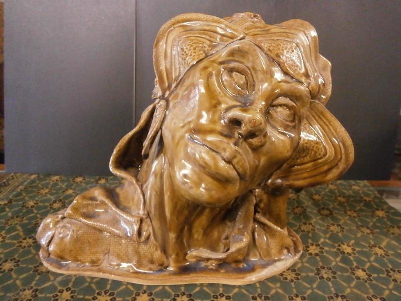 Studio Art Figure Lamp Base Gothic Vintage Vinterior