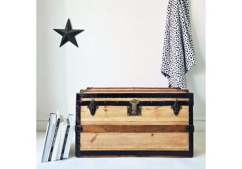 Antique Pine Blanket Box