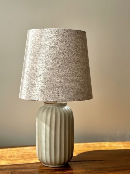 Upsala Ekeby Art Deco Ceramic Table Lamp. 1940s. photo for sale