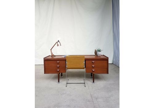 Mid Century White And Newton Desk Dressing Table Danish Scandi Design
