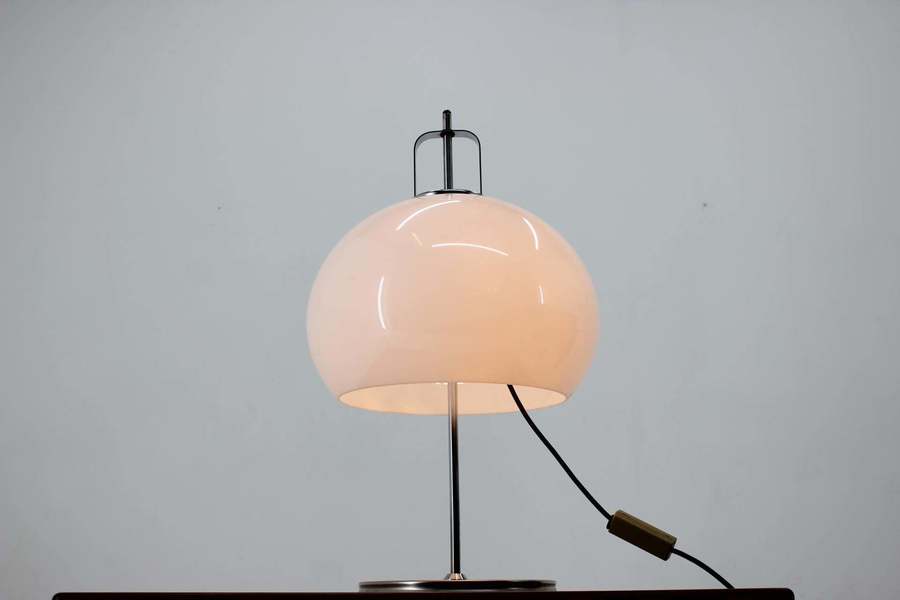 Big Midcentury Table Lamp By Meblo Designed By Harvey Guzzini