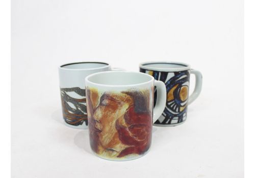 Annual Mug By Royal Copenhagen From 1973, 1984 And 1994.