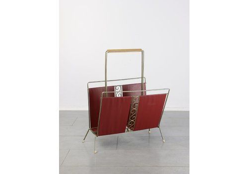 Mid Century Italian Magazine Rack