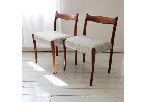 Fler 64 Mid Century Dining Chairs Teak Set Of 4