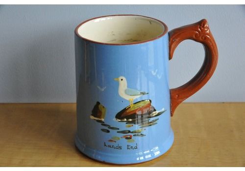 Vintage Cornishware Lands End Mug