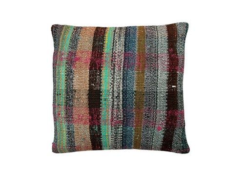 Kilim Pillow 60 X 60 Cm Tapis Kelim Kilim Pillow Cover ,Vintage Meditation Bench Kelim Teppich Boho Kilim Cushion Kilim Sofa Turkish Pillow