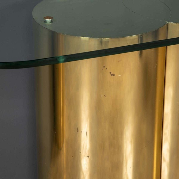 20th Century Brass Covered Side Table photo 4406.0