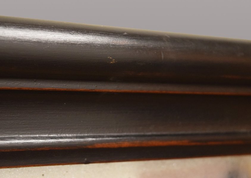 Ebonised Overmantel Mirror, Early 19th Century photo furniture
