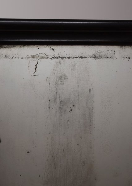 Ebonised Overmantel Mirror, Early 19th Century photo Home Decor