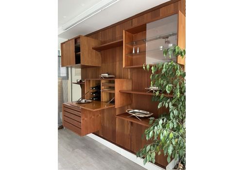 Scandinavian Modular Wall Unit By Poul Cadovius