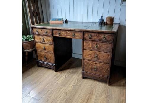 Antique Oak Desk, 1900s