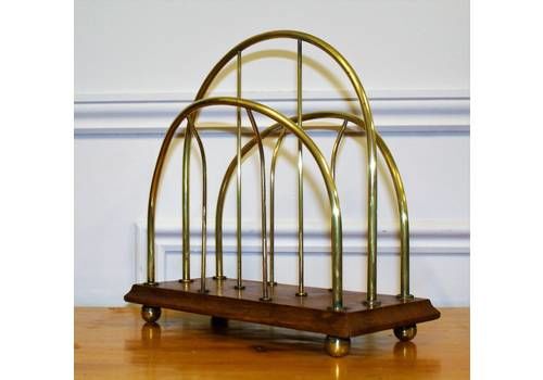 Arts And Crafts Antique Letter Magazine Rack Desk Cabinet Box Industrial Antique Vintage Victorian Library