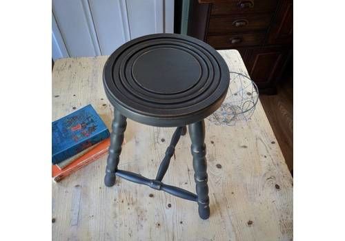 French Milking Stool, 1950s, Vintage