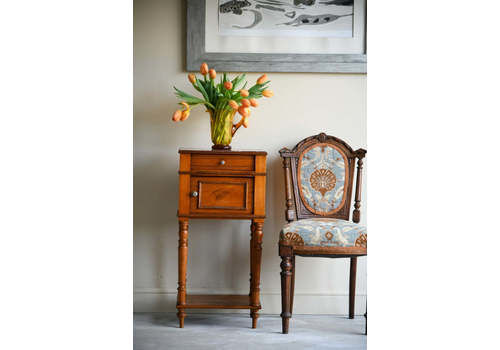 Marble Top Pot Cupboard, Early 20th Century