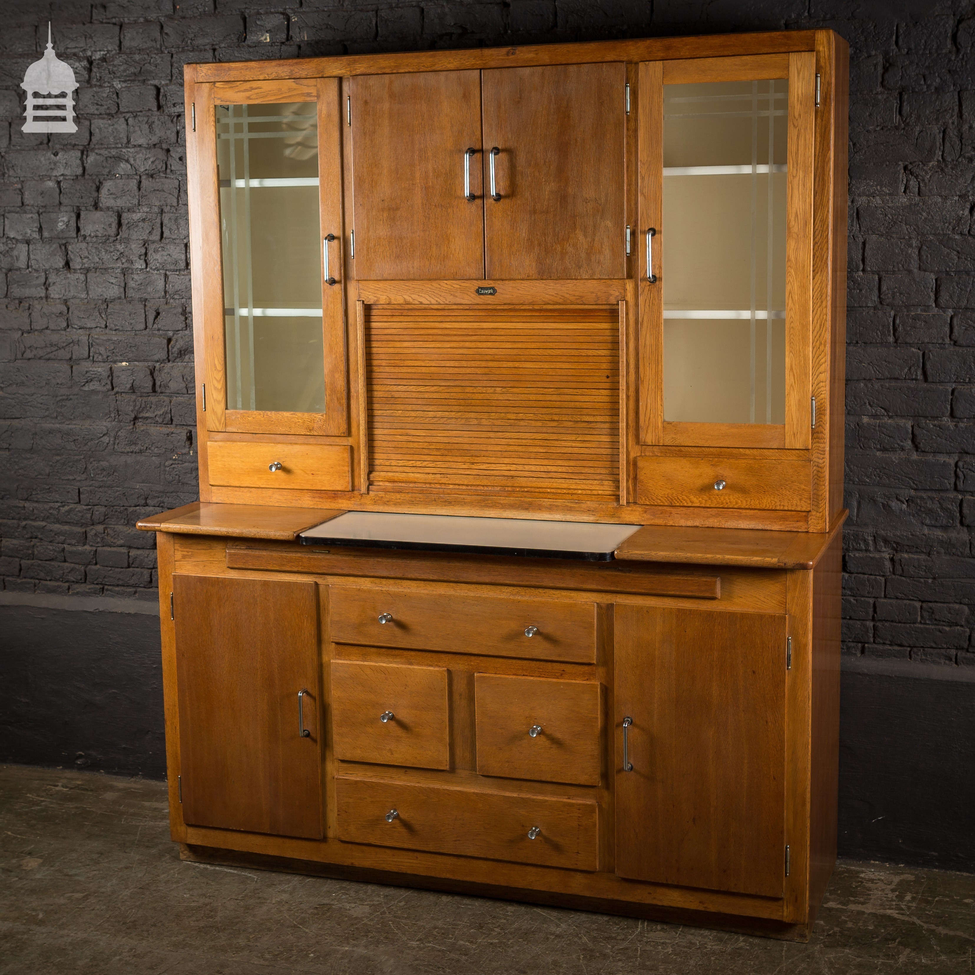 Vintage 1930's Easiwork Kitchen Cabinet Streamline Model | Vinterior