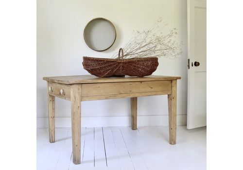 Victorian Pine Farmhouse Table