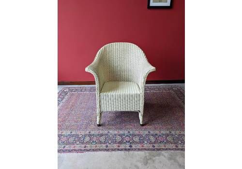 Antique Lloyd Loom Armchair, 1920s