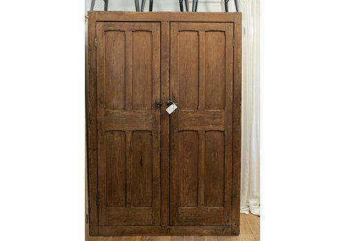 Pitch Pine School Cupboard