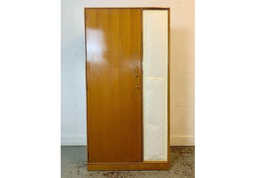 A Rare & Beautiful 60 Year Old Single Mirrored Wardrobe By Stag. C 1960