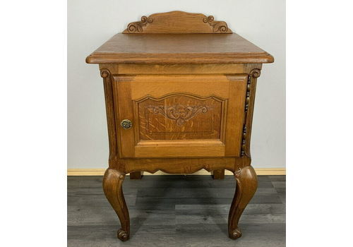 Amazing French Bedside Table Cupboard Cabinet Louis XVI