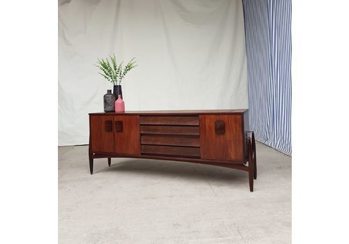 Vtg Mid Century Elliot’s Of Newbury Eon Sideboard Danish Design Retro