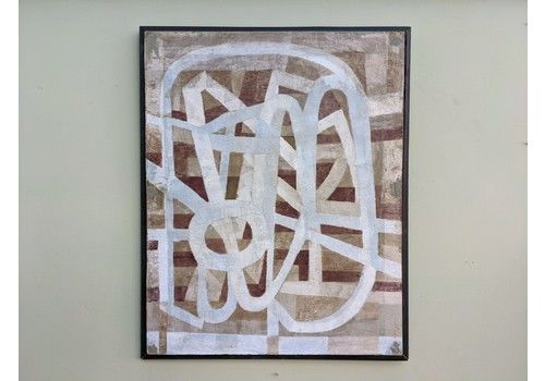 Trace, Oil Painted, 1950s, Modernist