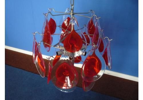 Details about VISTOSI murano glass disc chandelier retro vintage design lamp Details about VISTOSI murano glass disc chandelier retro vintage design lamp