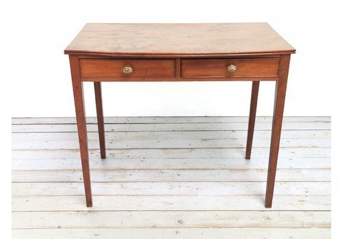 English Antique Mahogany 19th Century Side Table Writing Desk