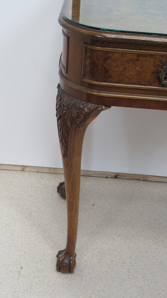 Superb Walnut Side Table, 1900s photo for sale