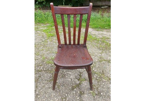 Gorgeous Wooden Side/Bedroom Vintage Chair, Stamped W.Keen W37 10