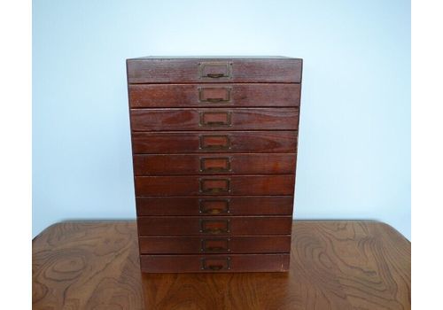 Vintage Watchmakers Drawers Jewellers Drawers
