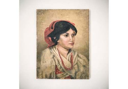 Portrait Of A French Lady, 1800s