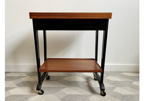 Vintage Extending Teak Drinks Trolley