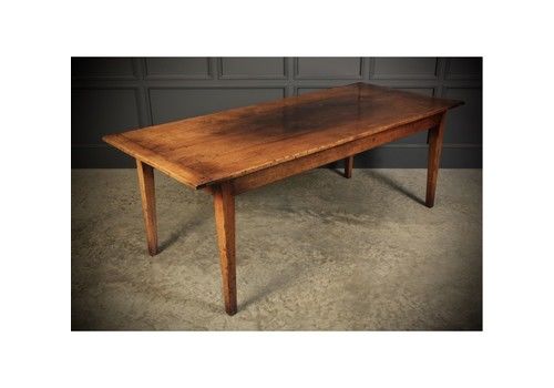 Solid Oak Farmhouse Table