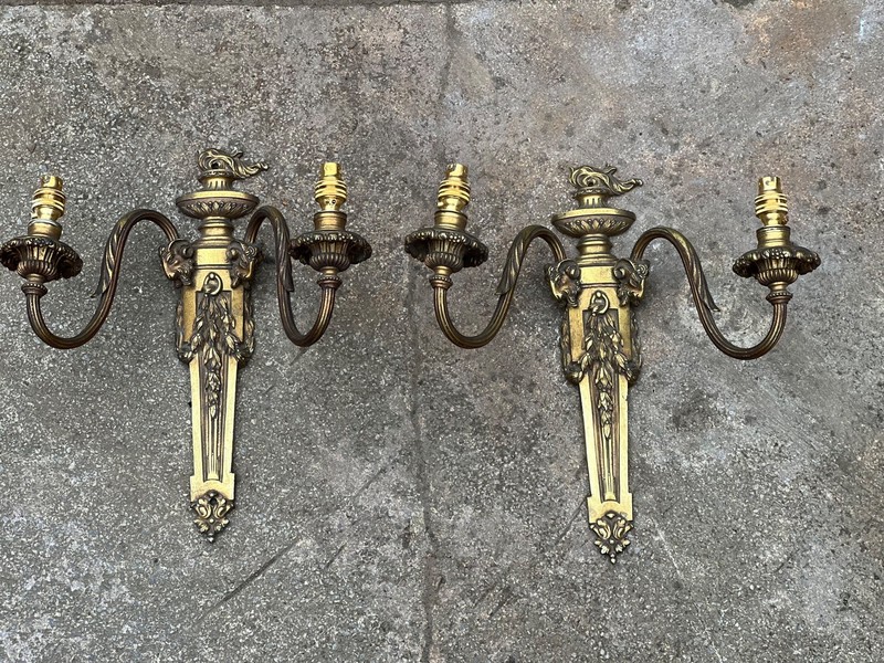 Adams Style Edwardian Wall Lights Vinterior