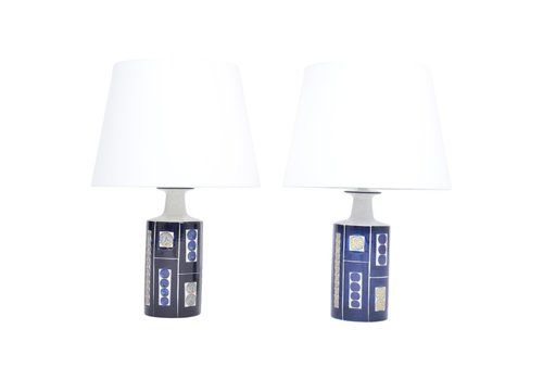 Royal 9 Tenera Table Lamps By Inge Lise Koefoed For Fog & Mørup, 1967, 1960s, Set Of 2