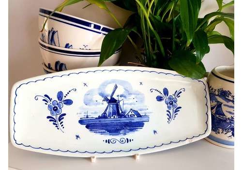 Royal Delft Oblong Decorative Plate