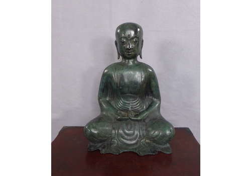 Patinated Bronze Buddhistic Luohan Figure