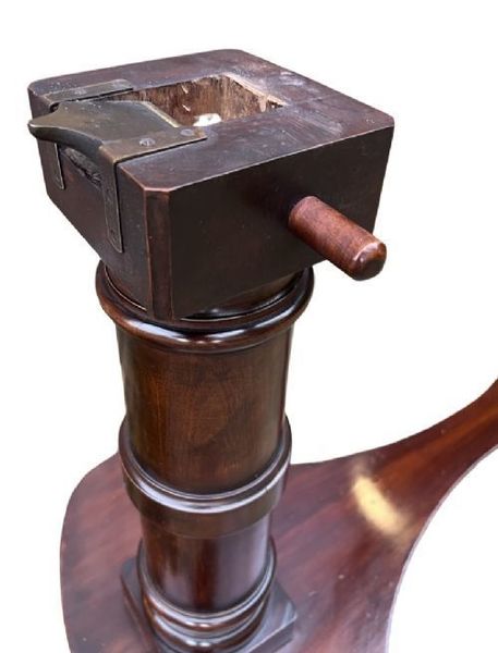 Edwardian Mahogany Adjustable Reading Table photo furniture