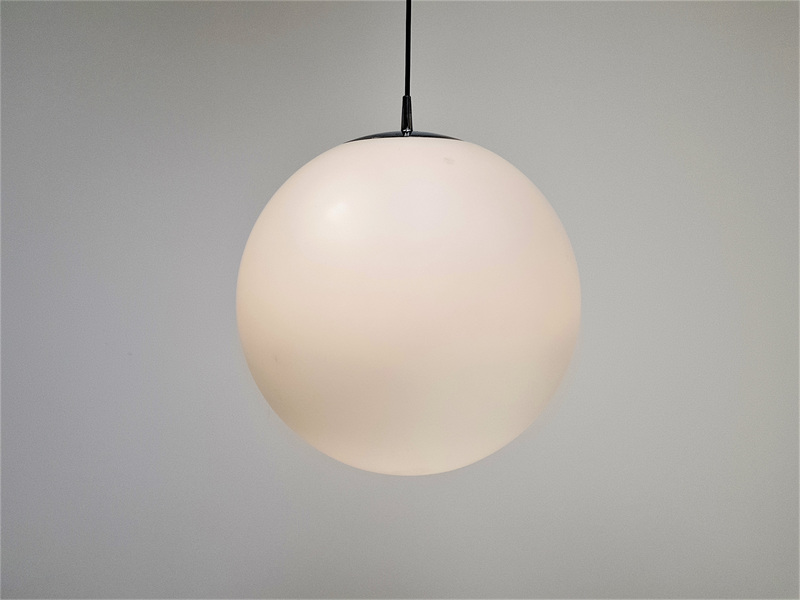 Peill & Putzler Large "Globe" Opaque Pendant Light photo Lighting